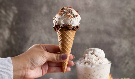 Casquinha recheada com Ovomaltine® Creme Crocante